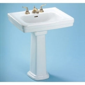 Promenade 27-1/2" Pedestal Sink Only with Three Holes