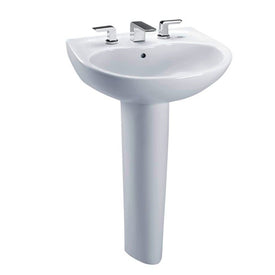 Supreme 22-7/8" Pedestal Sink Top Only with One Hole