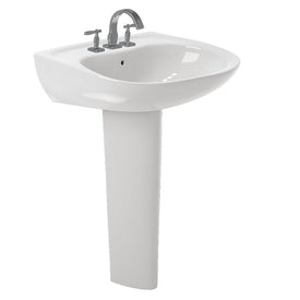 Prominence 26" Pedestal Bathroom Sink with One Hole