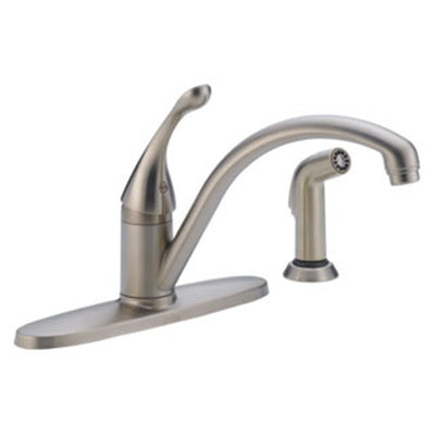 Product Image: 440-SS-DST Kitchen/Kitchen Faucets/Kitchen Faucets with Side Sprayer
