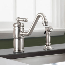 Nadya Single Handle Kitchen Faucet with Side Sprayer