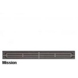 Fireplace Louver White Mountain Hearth Products 42" Mission Matte Black Decorative - OPEN BOX