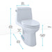 MS854114SL#03 Bathroom/Toilets Bidets & Bidet Seats/One Piece Toilets