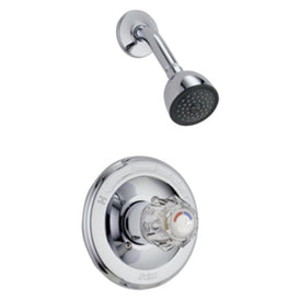 Classic Monitor 13 Series Pressure Balance Shower Trim with Clear Knob Handle