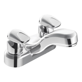 M-Press Metering Two Handle Centerset Bathroom Faucet