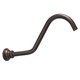 Shower Arm Waterhill with Flange Oil Rubbed Bronze 14 Inch 1/2 Inch IPS Metal