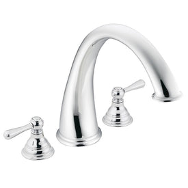 Kingsley Two Handle High-Arc Roman Tub Filler without Handshower - OPEN BOX