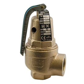 1"x 1" Female High-Capacity Heating System Relief Valve 30 PSIG