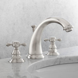 Alveston Two Handle Widespread Faucet with Drain