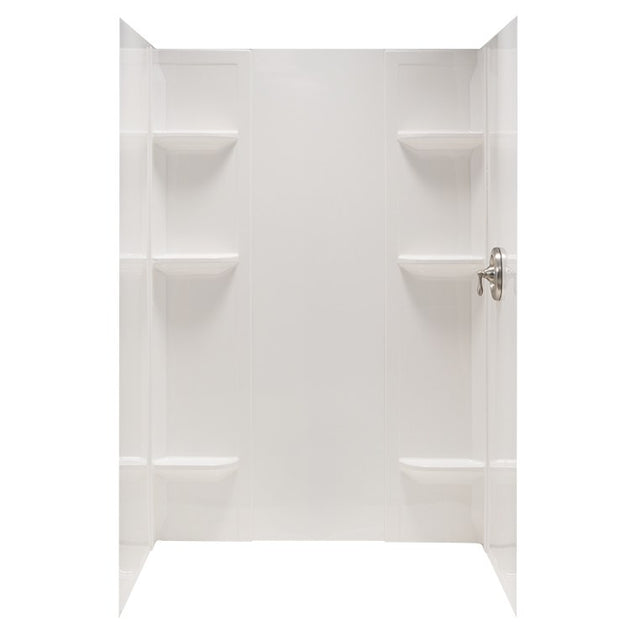 E.L. Mustee 260WHT Durawall Shower Wall Riverbend Home