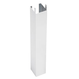 10" H Vertical Pipe Cover - Runtal White