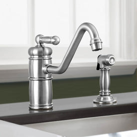 Nadya Single Handle Kitchen Faucet with Side Sprayer