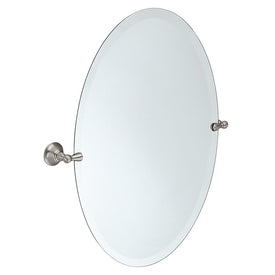 Sage Wall-Mount Oval Tilting Vanity Mirror