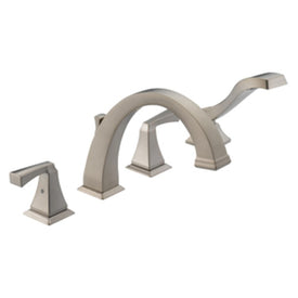 Dryden Two Handle 4-Hole Roman Tub Faucet with Handshower