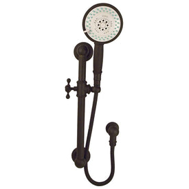 Traditional Three-Function Handshower Set with Slide Bar