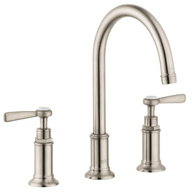 AXOR Montreux Two Handle Widespread Bathroom Faucet with Lever Handles and Pop-Up Drain