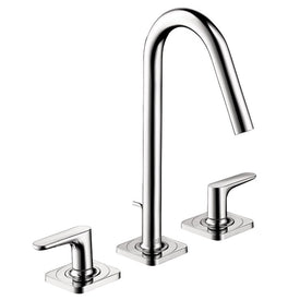 AXOR Citterio M Two Handle Widespread Bathroom Faucet with Pop-Up Drain