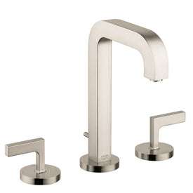 AXOR Citterio Two Handle Widespread Bathroom Faucet with Lever Handles and Pop-Up Drain