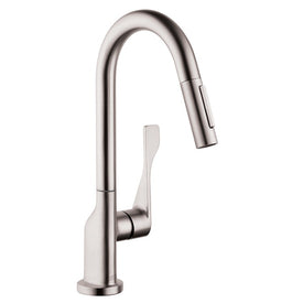 AXOR Citterio Single Handle Single Hole High Arc Pull-Down Kitchen Prep Faucet