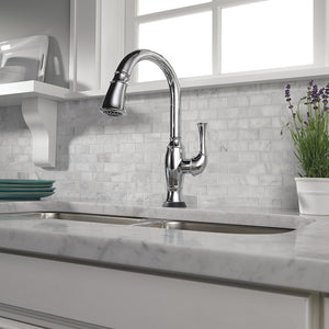 64003LF-PC Kitchen/Kitchen Faucets/Pull Down Spray Faucets
