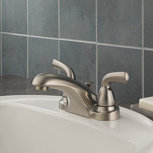 B2510LF-SS Bathroom/Bathroom Sink Faucets/Centerset Sink Faucets