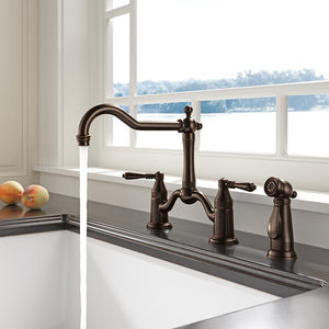 62536LF-SS Kitchen/Kitchen Faucets/Kitchen Faucets with Side Sprayer