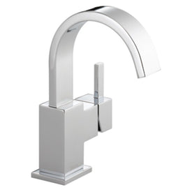 Vero Single Handle Centerset Bathroom Faucet with Drain"