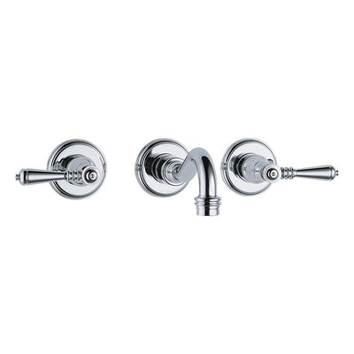 Product Image: 65836LF-PC Bathroom/Bathroom Sink Faucets/Wall Mounted Sink Faucets