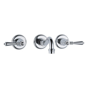 65836LF-PC Bathroom/Bathroom Sink Faucets/Wall Mounted Sink Faucets