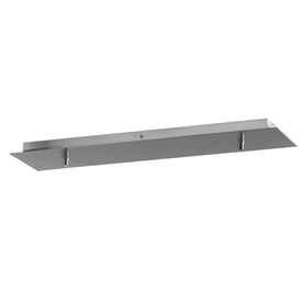 Two-Light Rectangular Linear Pendant Canopy