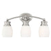 8-9127-3-SN Lighting/Wall Lights/Vanity & Bath Lights