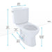 CST454CEFG#01 Bathroom/Toilets Bidets & Bidet Seats/Two Piece Toilets