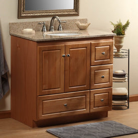 Simplicity 36IN Four Drawer Vanity Cabinet Only