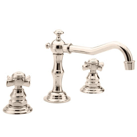 Fairfield Two Handle Widespread Bathroom Faucet with Drain