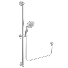 Traditional Three-Function Handshower Set with Slide Bar