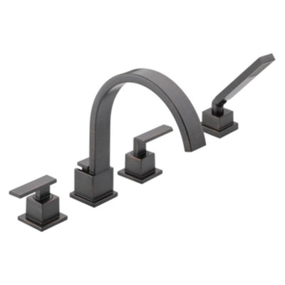 Product Image: T4753-RB Bathroom/Bathroom Tub & Shower Faucets/Tub Fillers