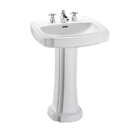 Guinevere 24-3/8 Pedestal Sink with Three Holes