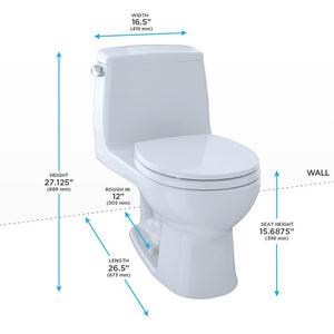 MS853113#01 Bathroom/Toilets Bidets & Bidet Seats/One Piece Toilets