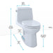 MS854114EG#01 Bathroom/Toilets Bidets & Bidet Seats/One Piece Toilets