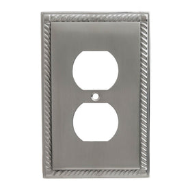 6001 Series Single Duplex Square Deco Switch Plate