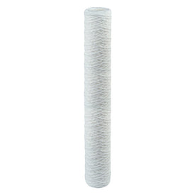2.5" x 20" String Wound Filter Cartridge for Standard Water Filtration Housing 5MIC