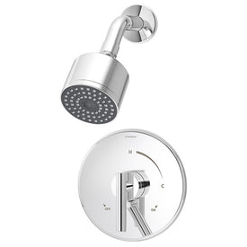 Dia Temptrol Lever Handle Trim with Volume Control and Showerhead (Trim Only)