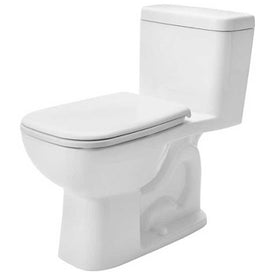 Toilet D-Code 1 Pieces White Elongated 29-1/8 Inch Single Syphonic