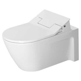 Toilet Starck 2 for SensoWash White Elongated 13-1/4 Inch Wall Mount