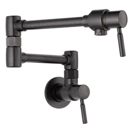 Euro Two-Handle Wall-Mount Pot Filler