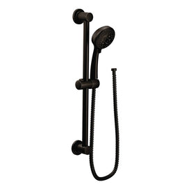 Four-Function Eco-Performance Handshower with 30" Slide Bar and 69" Hose