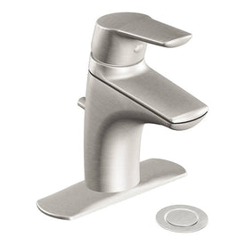 Method Single Handle Low Arc Bathroom Faucet with Drain - OPEN BOX