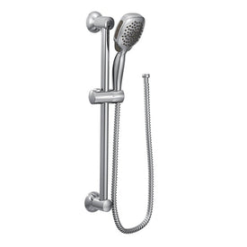 Twist Multi-Function Eco-Performance Handshower with 30" Slide Bar and Hose