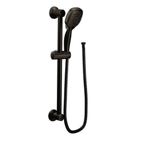 Twist Multi-Function Eco-Performance Handshower with 30" Slide Bar and Hose