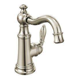 Weymouth Single Handle High-Arc Bathroom Faucet with Pop-Up Drain